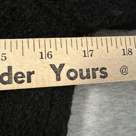 Gaetano Navarra Blazer Womens IT 40 Small Black Boucle Fringe Chain Italy Peplum - Picture 16 of 16